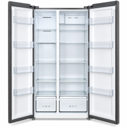 Réfrigérateur américain Kryster KSS514TEWDSR 503L No Frost avec réservoir d’eau silver