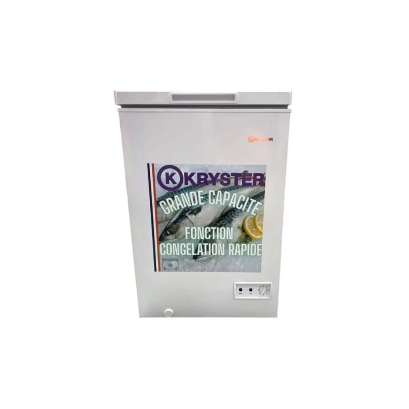 Congélateur coffre Kryster KC105EWH 98L blanc