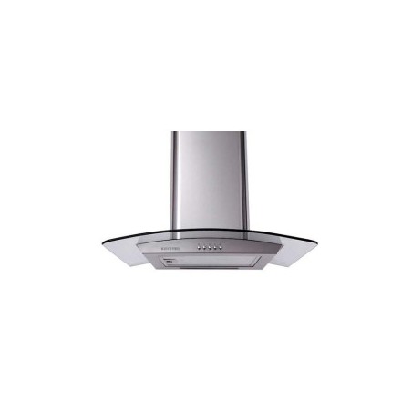 Hotte décorative Kryster KH90DECO3 90 cm 550 m³/h inox/verre