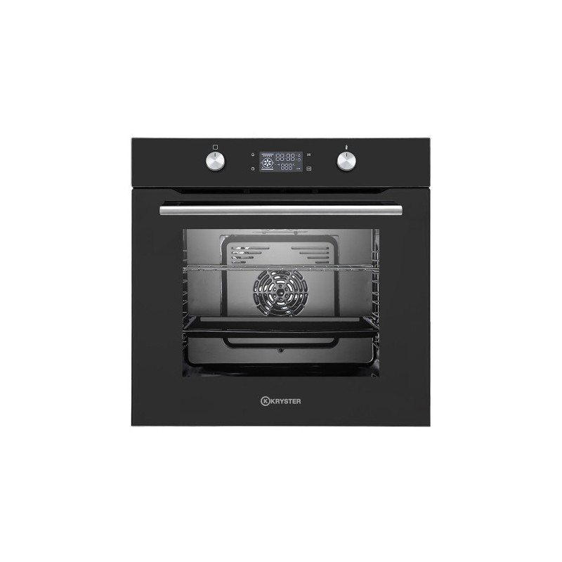 Four encastrable Kryster KFE73PYR4BK 73L multifonction pyrolyse noir