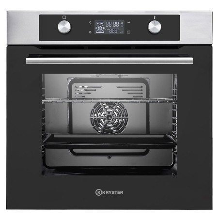 Four encastrable Kryster KFE73PYR4IX 73L multifonction pyrolyse inox