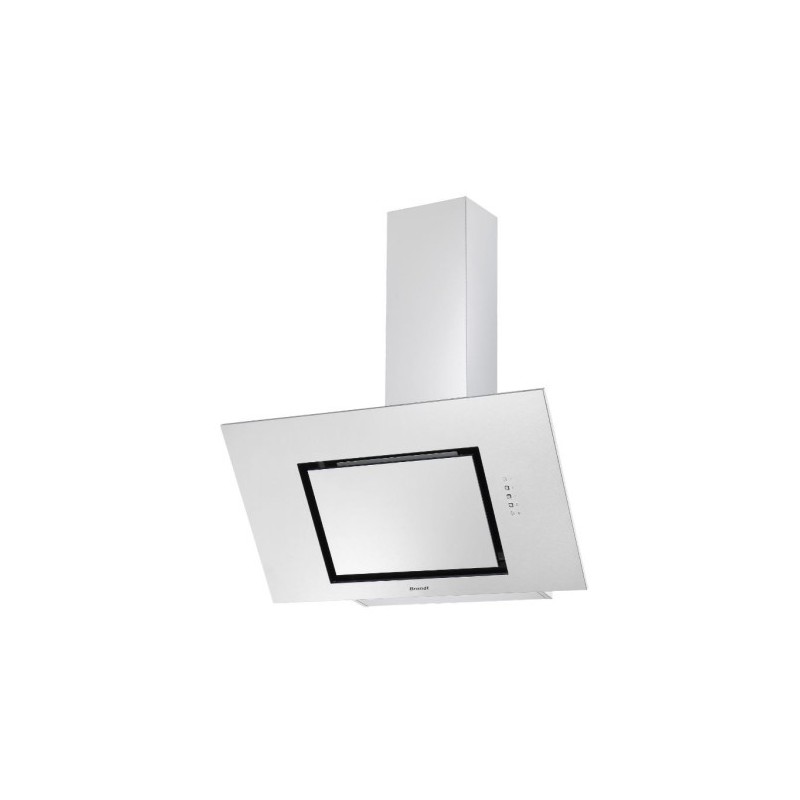 Hotte inclinée Brandt BHV6801X 80 cm 726 m³/h inox