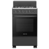 Cuisinière gaz Kryster KC55GGM5BK 4 feux 50 x 55 cm noir