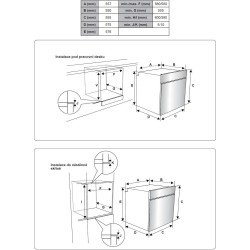 Four encastrable Brandt BOH1224BB 73L multifonction hydrolyse noir