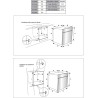 Four encastrable Brandt BOH1224BB 73L multifonction hydrolyse noir