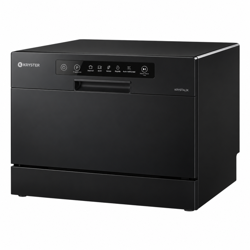 Lave-vaisselle Kryster KLV0649EN6 6 couverts 49 dB noir