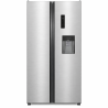 Réfrigérateur américain Kryster KSS514TEWDSR 503L No Frost avec réservoir d’eau silver