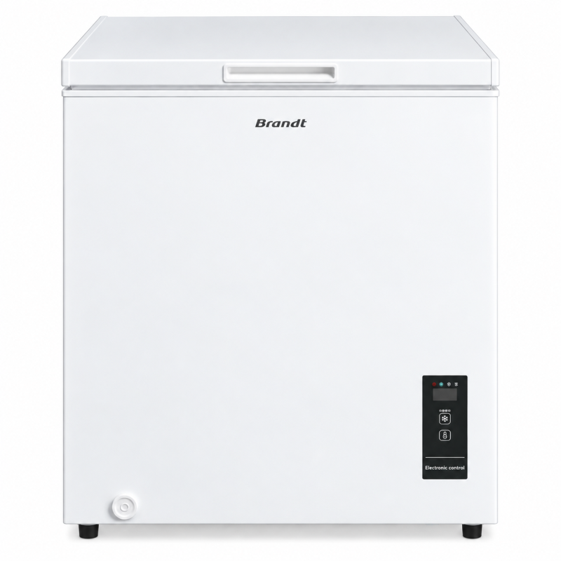 Congélateur coffre Brandt BFK099EBW 99L Blanc