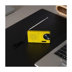 CALIBER - Radio portable mini jaune | BECHNARAMA