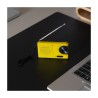 CALIBER - Radio portable mini jaune | BECHNARAMA