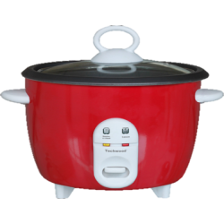 Techwood TCR-105 cuiseur à riz 1 L 400 W Noir, Rouge, Blanc | BECHNARA