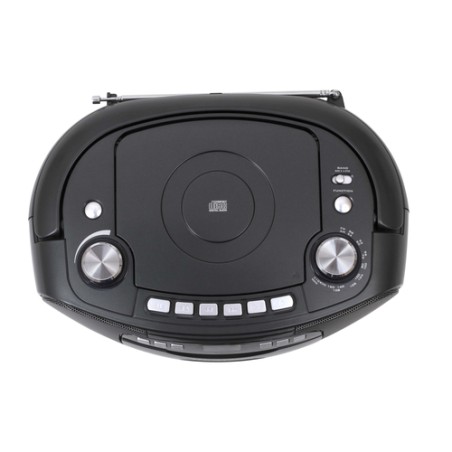 Thomson Radio Cassette/CD Portable (Noir) | BECHNARAMA