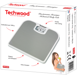 TECHWOOD pèse personne mécanique | BECHNARAMA