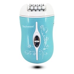TECHWOOD Epilateur rechargeable bleu | BECHNARAMA