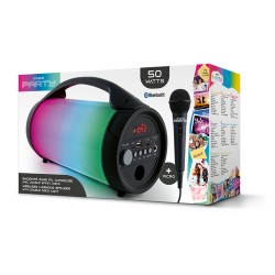 Bigben Interactive PARTYBTLITE haut-parleur portable et de fête Noir 50 W