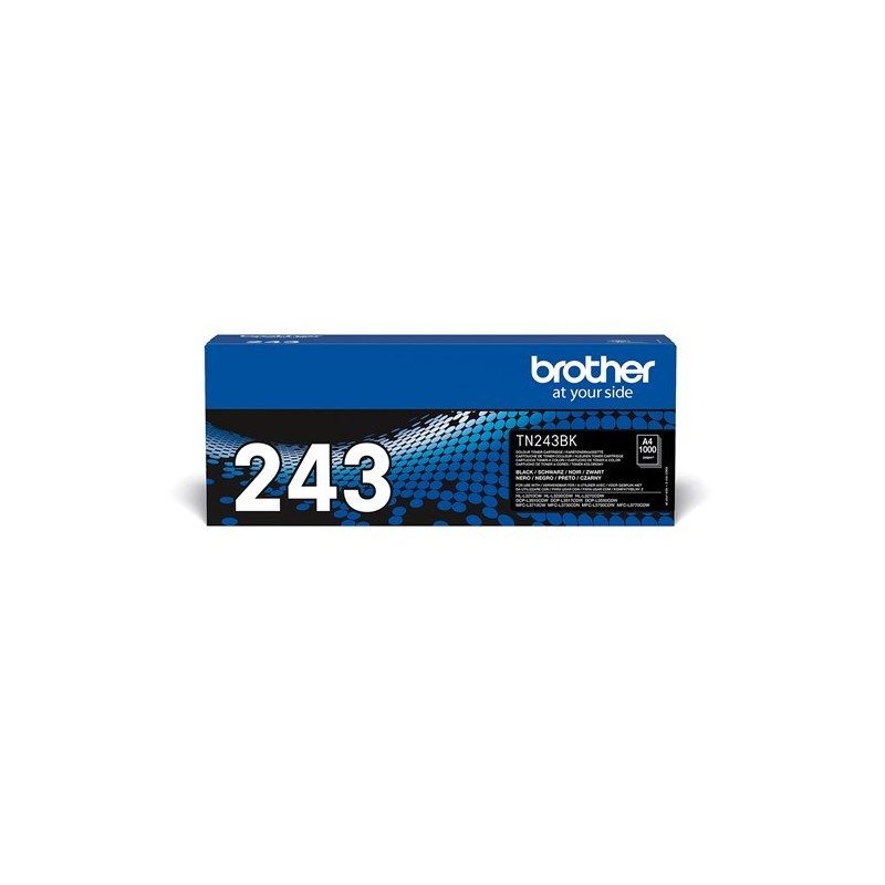 BROTHER TN243BK Toner noir standard de 1000 pages pour Hl-L32xx DCP-L