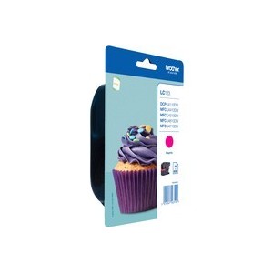 Brother LC123M Ink Jet Magenta (coli/5)