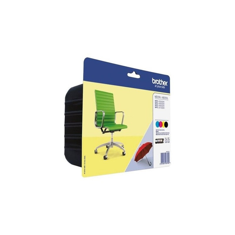 Brother LC229XLVALBP Pack BK+CL Blisters (coli/4) (sur commande)