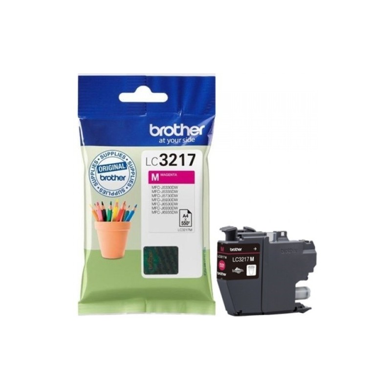Brother LC3217M Cartouche MAGENTA 550p (coli/5)