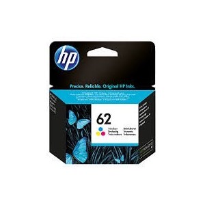 CRT HP 62 - Tricolore - 4.5 ml - 165 pages - (MC 60)
