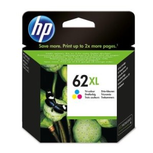 CRT HP 62XL Tricolore - 11.5 ml - 415 pages - (MC 60)