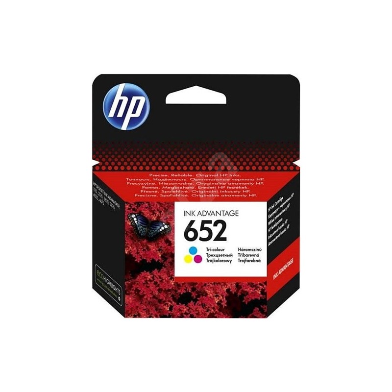 CRT HP 652 3xCouleurs C/M/J - 200 p- (MC 60) availability