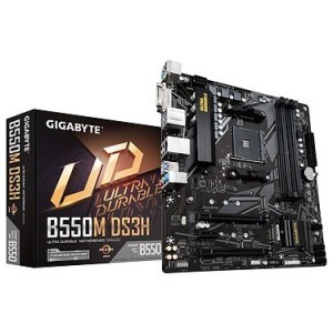 Carte mère Gigabyte B550M DS3H - B550/AM4/mATX