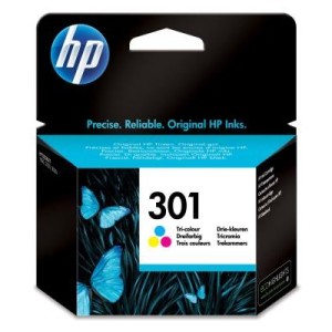 Cartouche d'encre trois couleurs HP301 (MC60)
