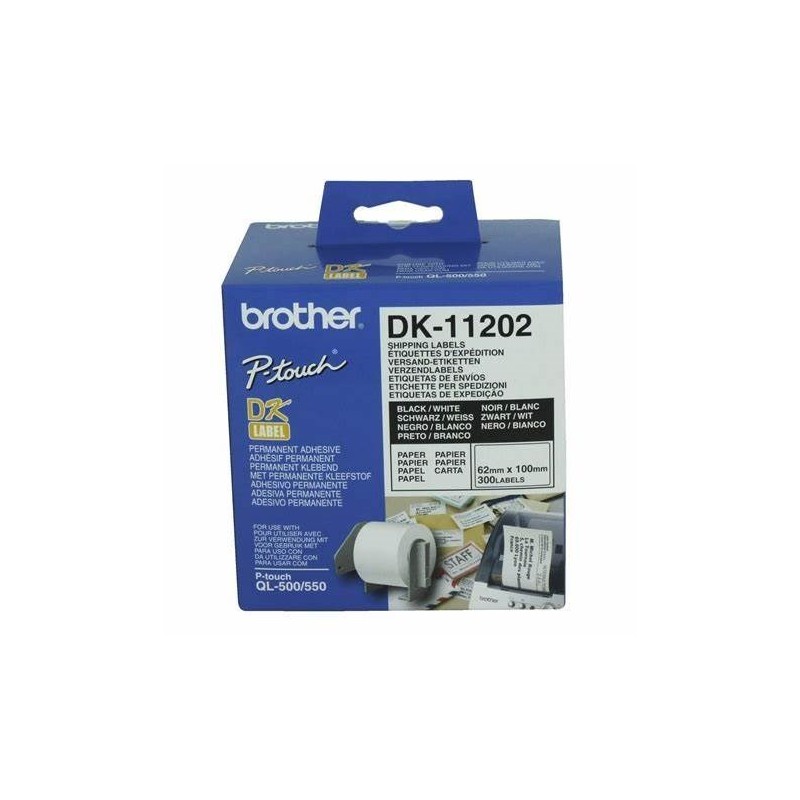 ETIQUETTES Brother dk-11202 papier thermique