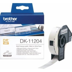 ETIQUETTES Brother dk-11204 papier thermique
