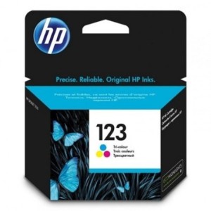 HP 123 - Cart 3 Couleurs-100 p - (MC60) - AFR Only availability