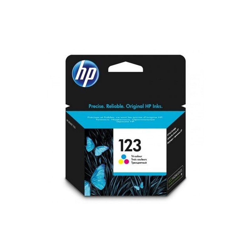 HP 123 - Cart 3 Couleurs-100 p - (MC60) - AFR Only availability