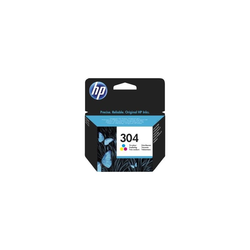 HP 304 Tri-color Ink Cartridge (MC60)