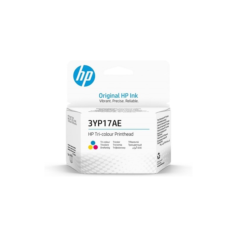 HP 3YP17AE Tête d'impression authentique - 3 couleurs