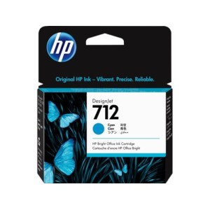 HP 712 29-ml Cyan DesignJet Ink Cartridge (MC50)
