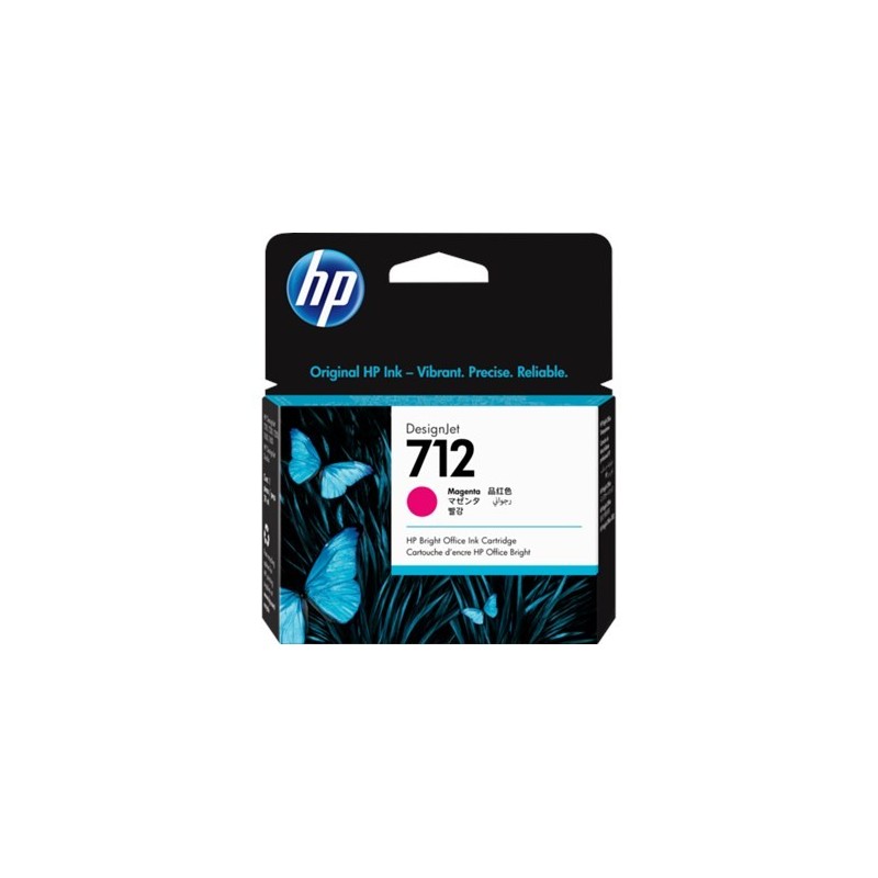 HP 712 29-ml Magenta DesignJet Ink Cartridge (MC50)