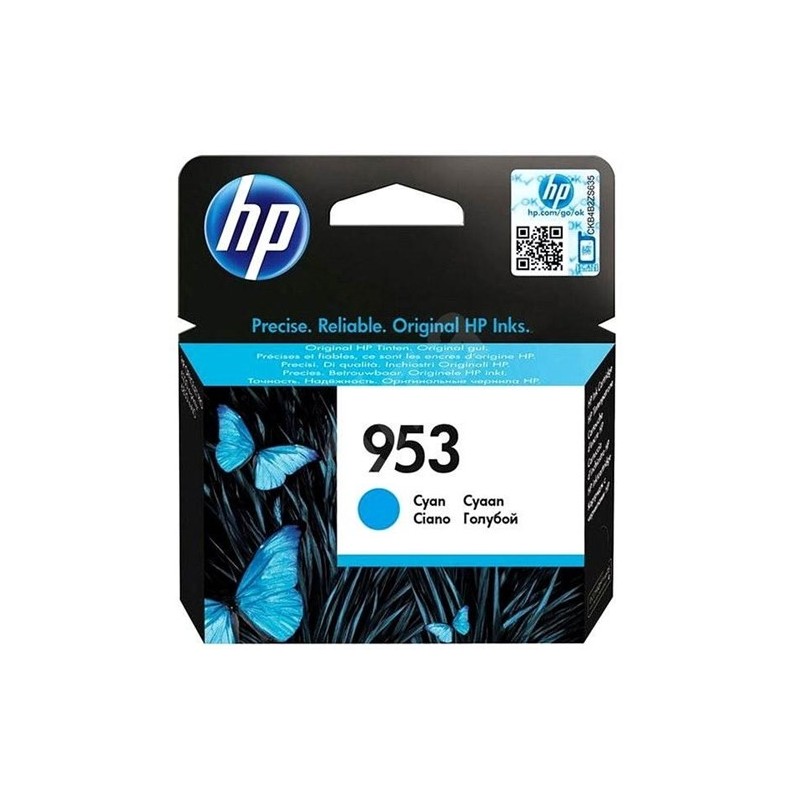 HP 953 - Cartouche Cyan - 10 ml - 700 p(sur commande)
